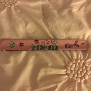 It is a is pink blue and purple